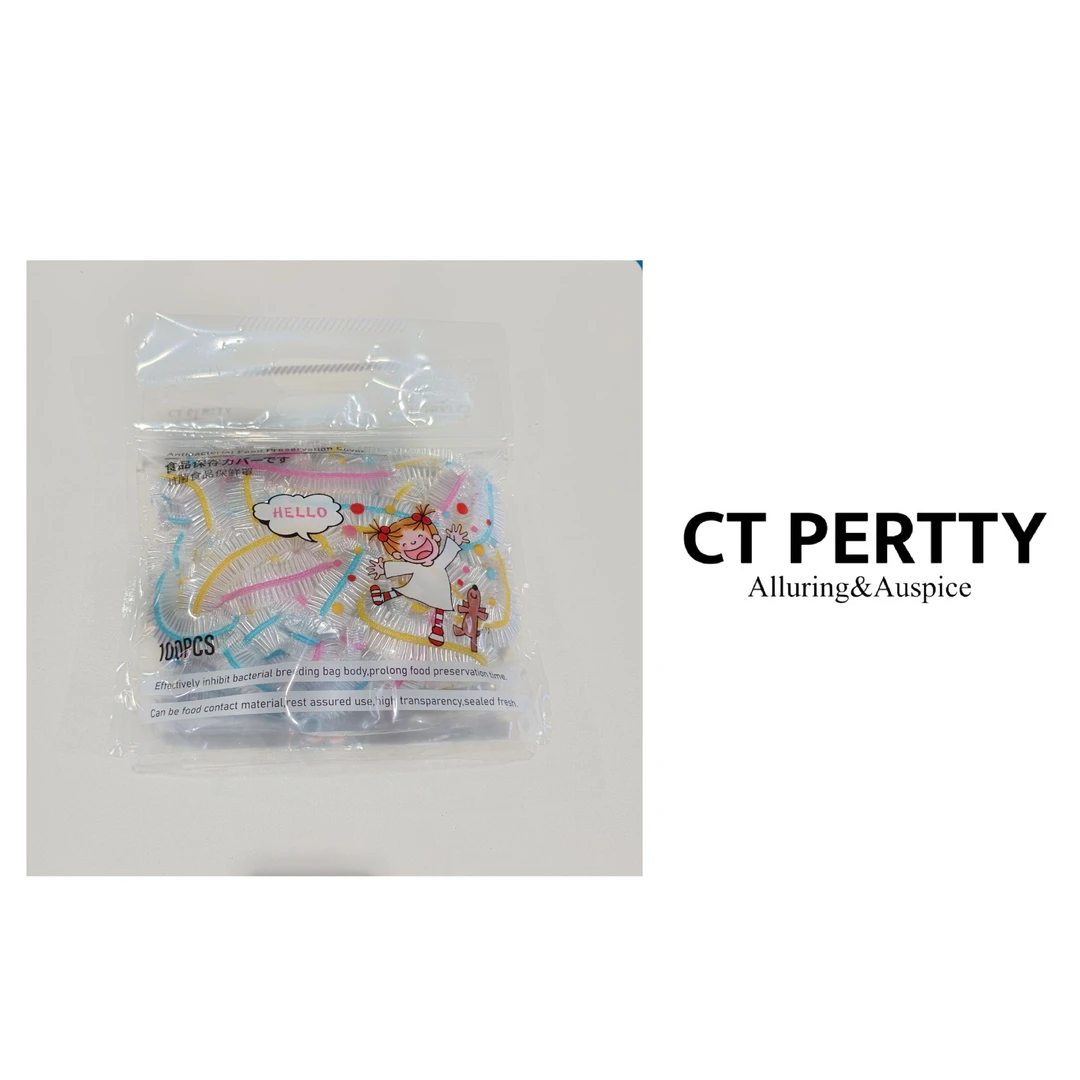 新人20A30000小女孩和狗食品保鲜袋保鲜罩（2包）