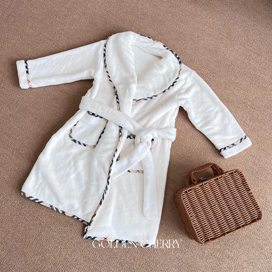 【Golden cherry】亲子可爱暖呼呼洋气浴袍
