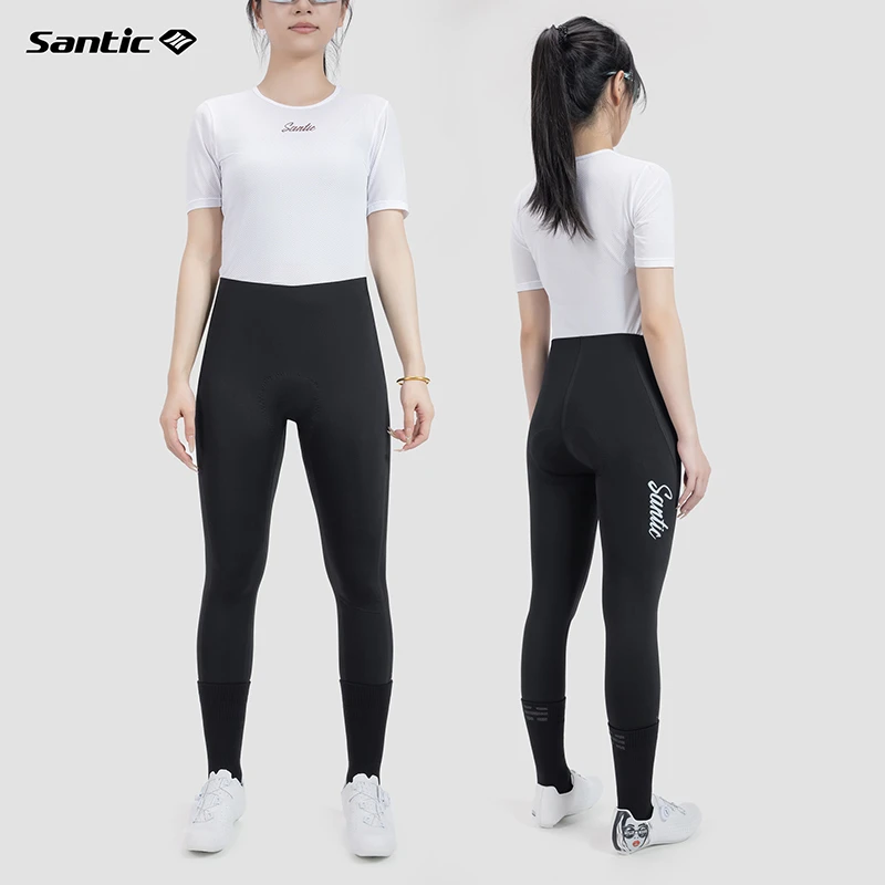 Santic/森地客春夏无痕骑行长裤女 专业自行车轻薄单车裤子 简曼