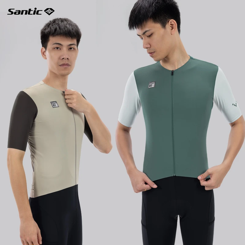Santic/森地客防晒骑行服专业骑行衣短袖透气单车服上衣 盛尼