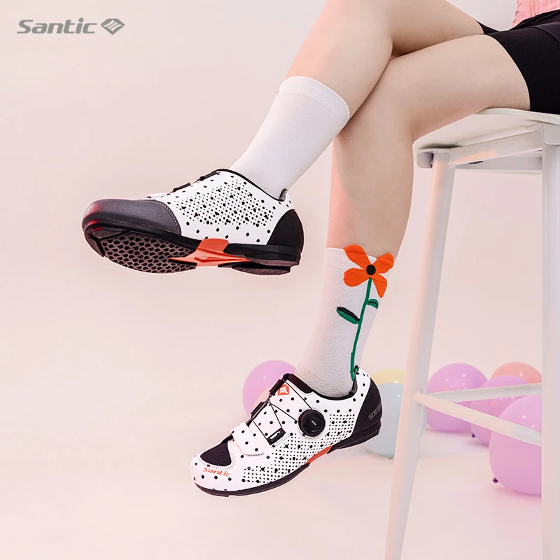 Santic/森地客女式非锁助力骑行鞋 公路自行车休闲非锁鞋--奥黛丽