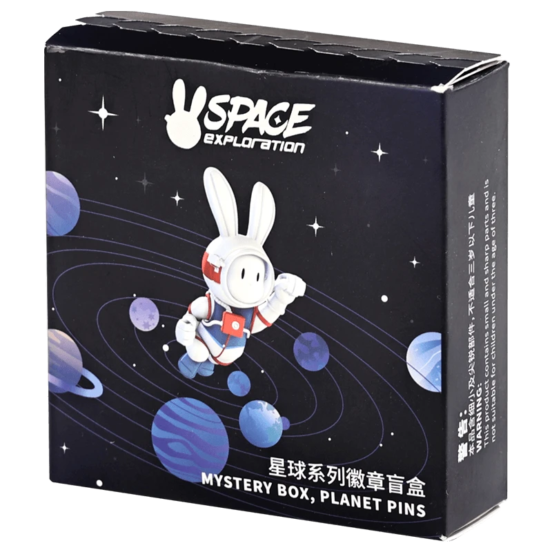 太空兔星球系列盲盒徽章【赠品专属】