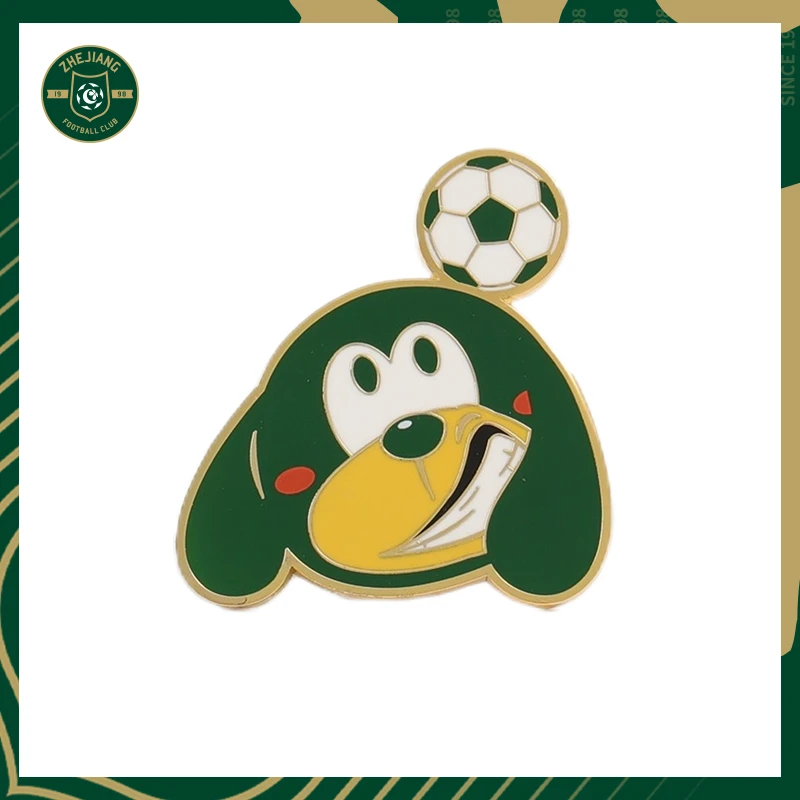 浙江FC官方正品磁吸金属GOGOAL顶球冰箱贴