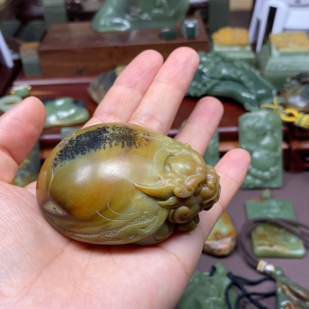 透闪石质玉析木未镶嵌腮***去