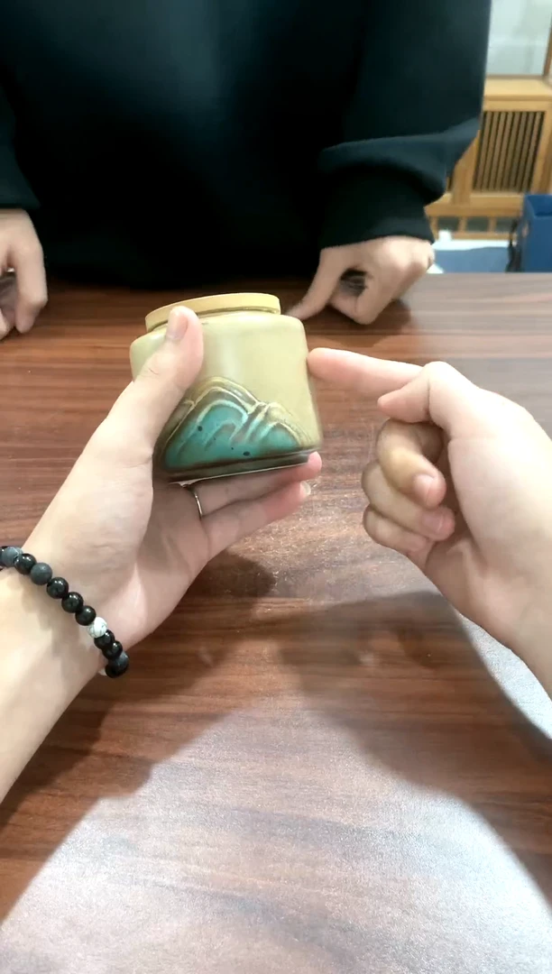 【闪购商品】摆件高端陶瓷羊脂玉瓷开片陶瓷