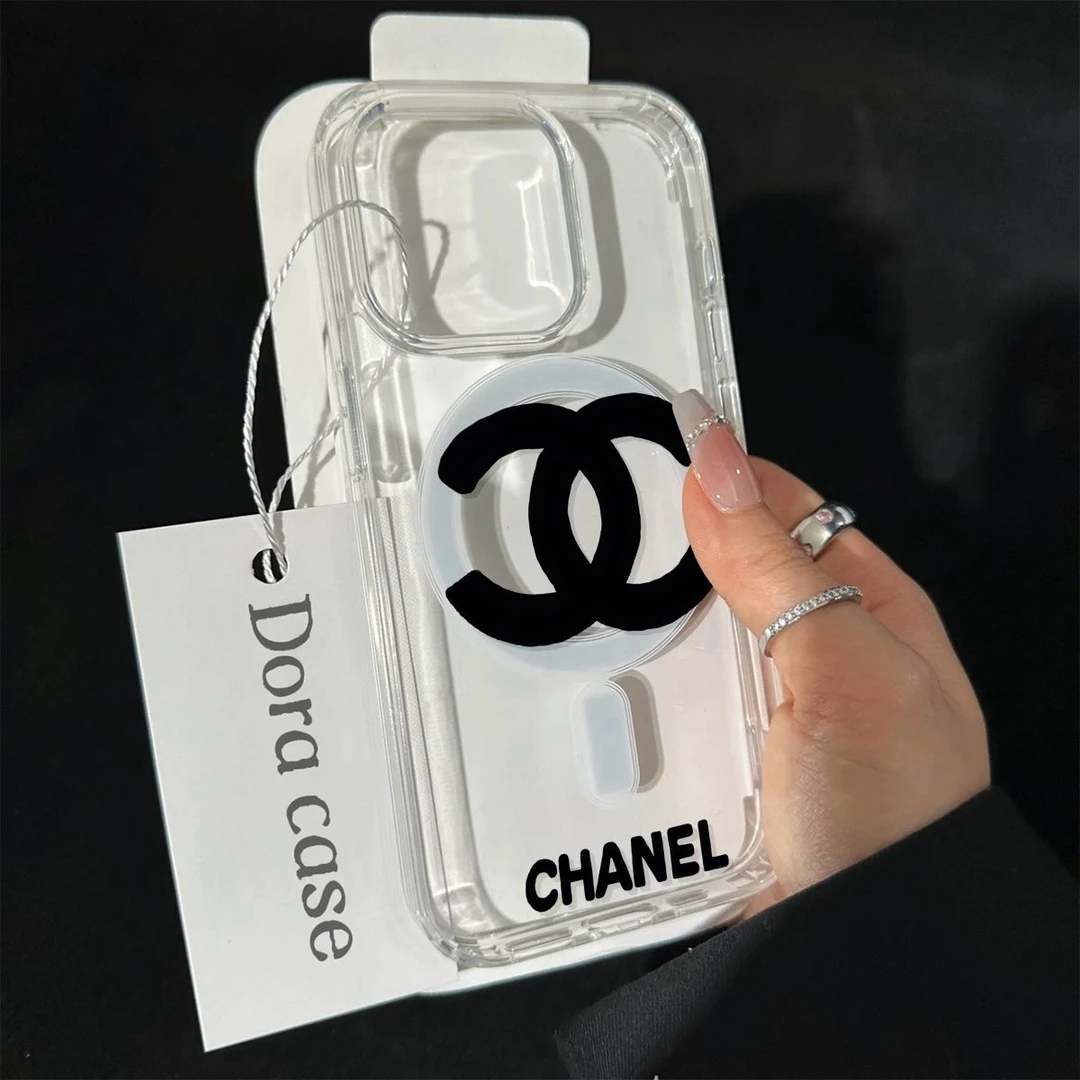 ins风轻奢环适用于苹果16磁吸手机套15亚克力14ProMax新款xsmax