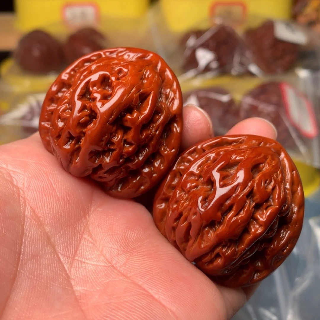 【闪购商品】文玩核桃把件小虎头