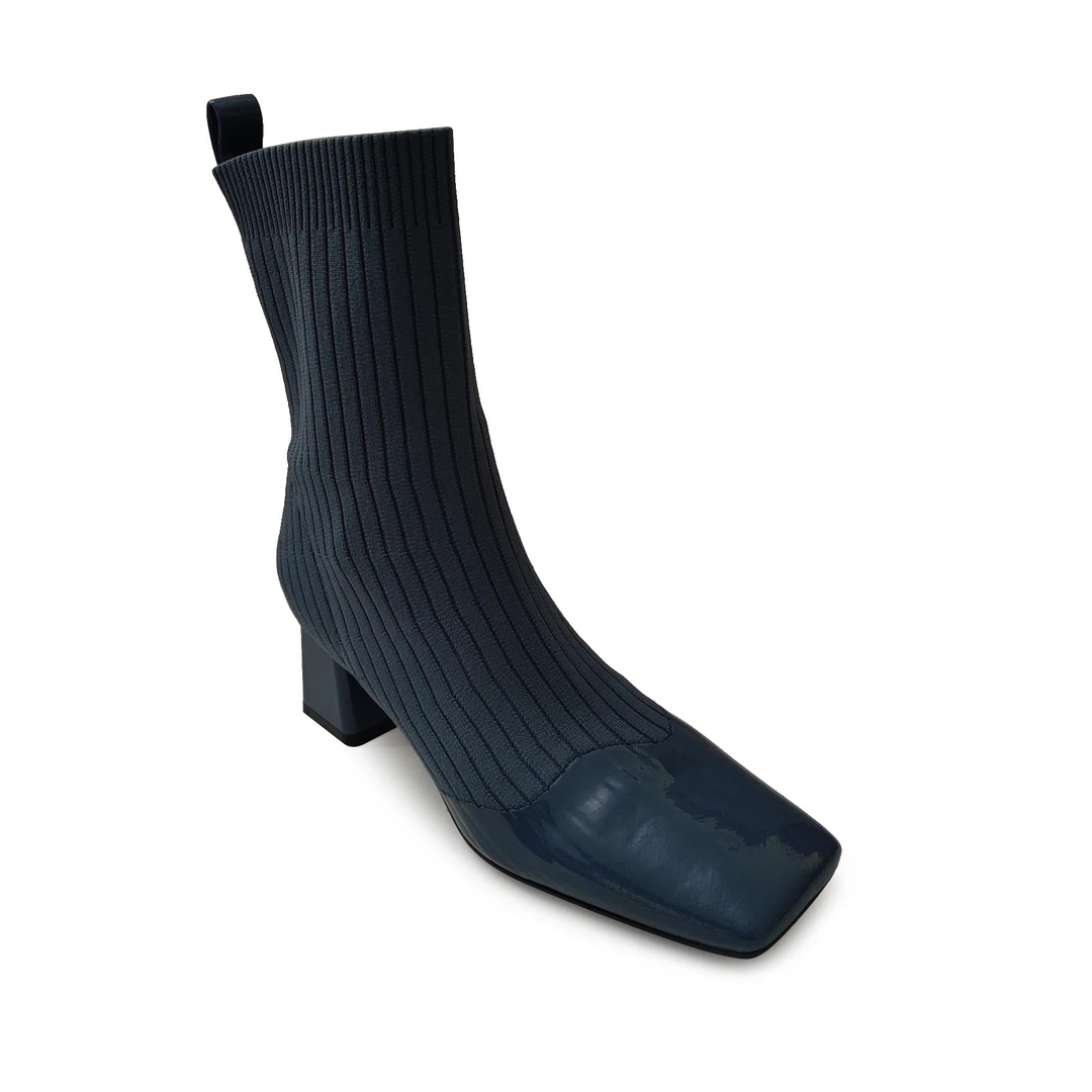 正常尺码 时装女靴 短靴  KA10530-52 蓝灰