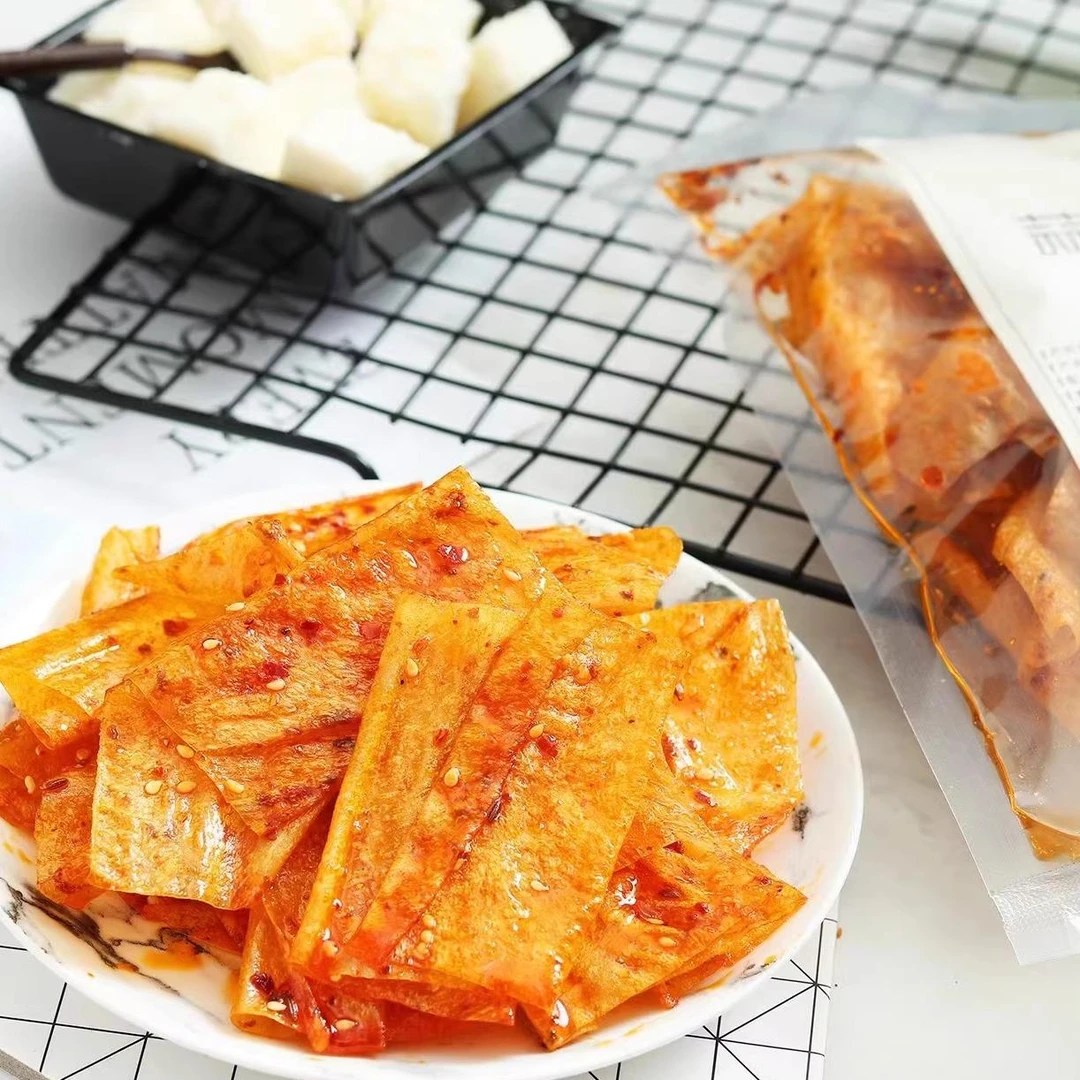 拾光悠味蒜你很薄辣条儿时童年回忆湖南零食蒜香味辣辣条休闲零食