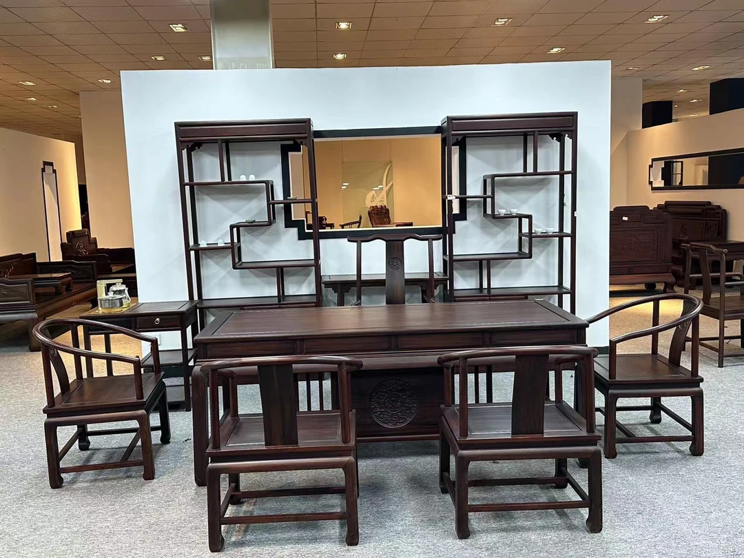 【干泡马蹄茶台】新中式茶桌