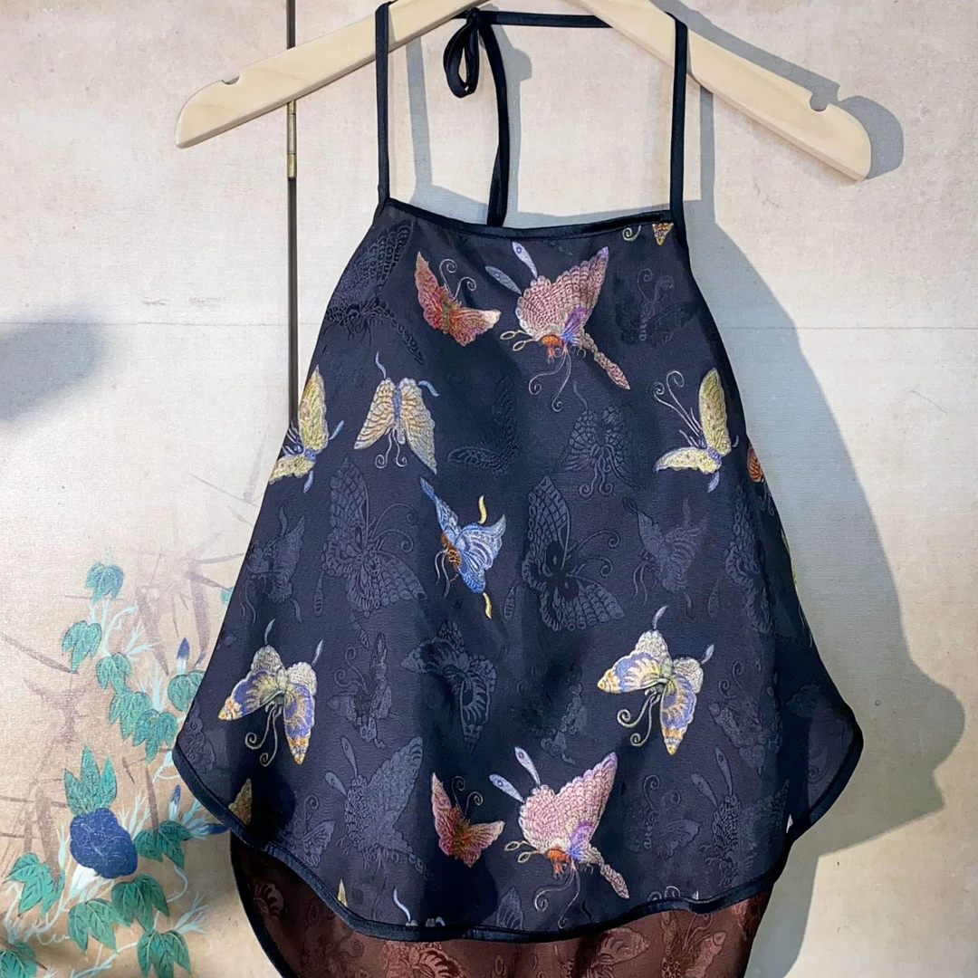 【珊姐】1-100新中式肚兜打底美背夏季复古中国风中国风复古