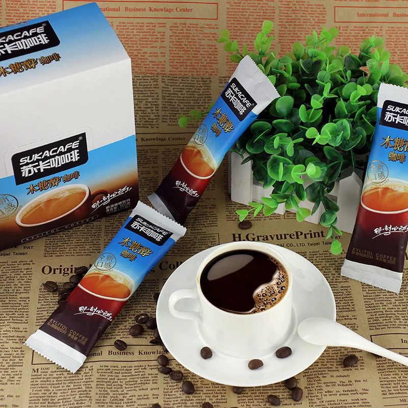 SUKACAFE/苏卡咖啡木糖醇咖啡不添加白砂糖提神控糖党咖啡速溶
