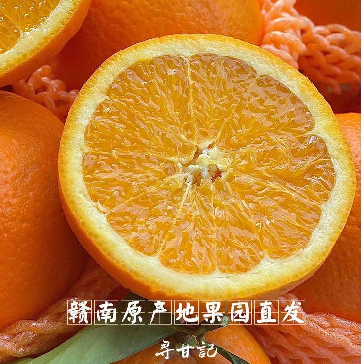 敬请期待·正宗赣南脐橙顺丰包邮速发5斤装 寻甘记生鲜橙子