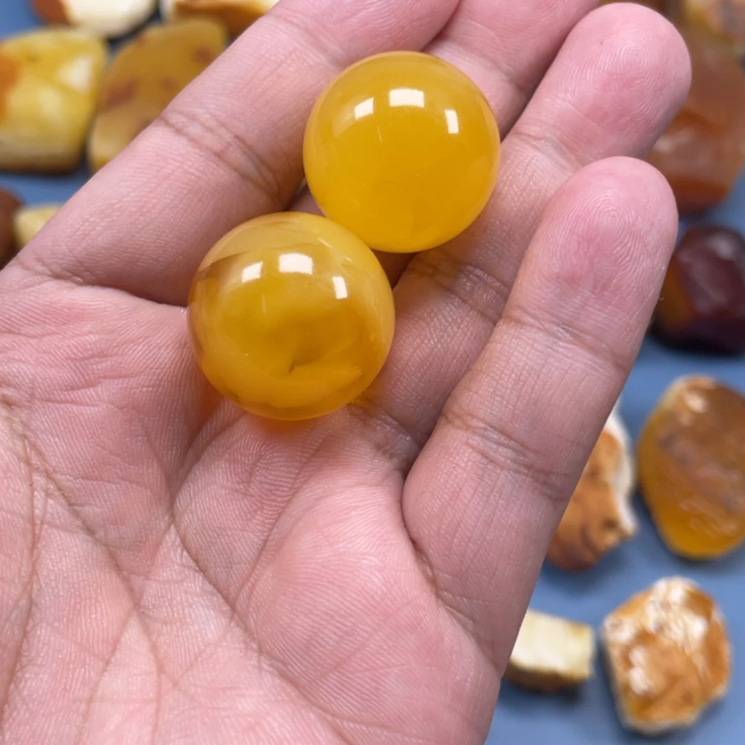 【闪购商品】定制琥珀未镶嵌及**色