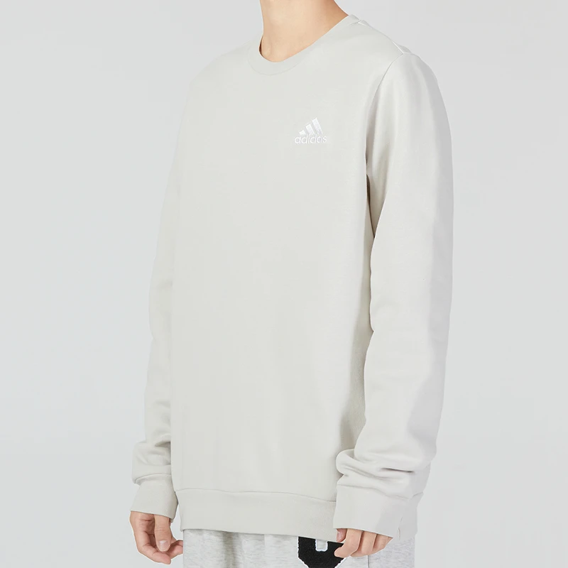 阿迪达斯卫衣男装春季运动服长袖加绒休闲圆领套头衫HL2282