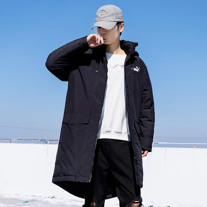 Puma彪马羽绒服男新款户外运动服休闲夹克保暖加厚棉羽外套673647