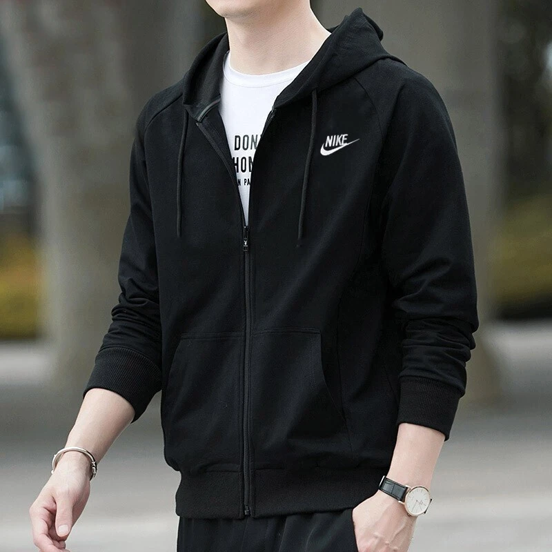 NIKE耐克男装秋流光风防风衣服休闲运动服连帽外套夹克BV2649
