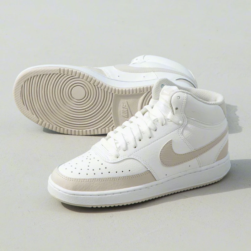 Nike耐克女鞋2023秋季新款皮面中帮运动鞋休闲鞋耐磨板鞋CD5436