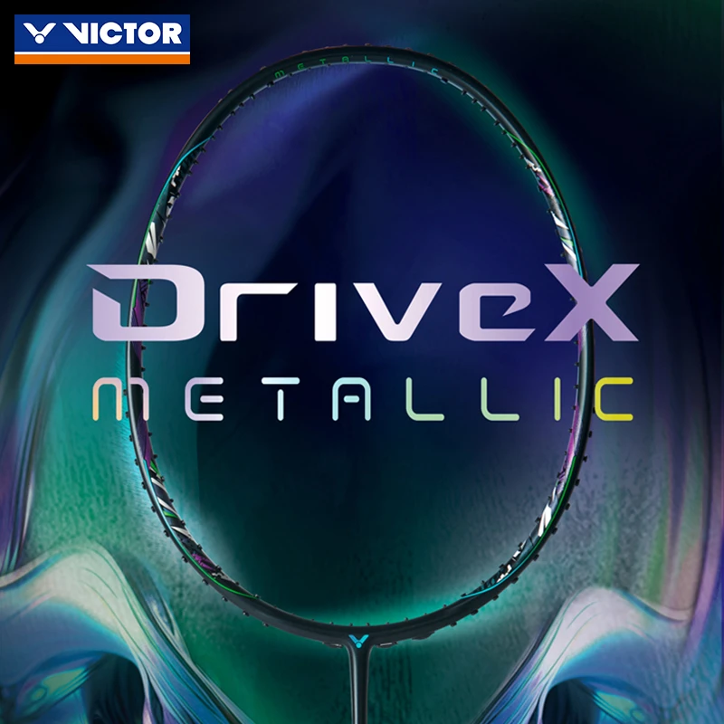 【官方正版】VICTOR/威克多胜利羽毛球拍驭DX-METALLIC碳纤维控制型