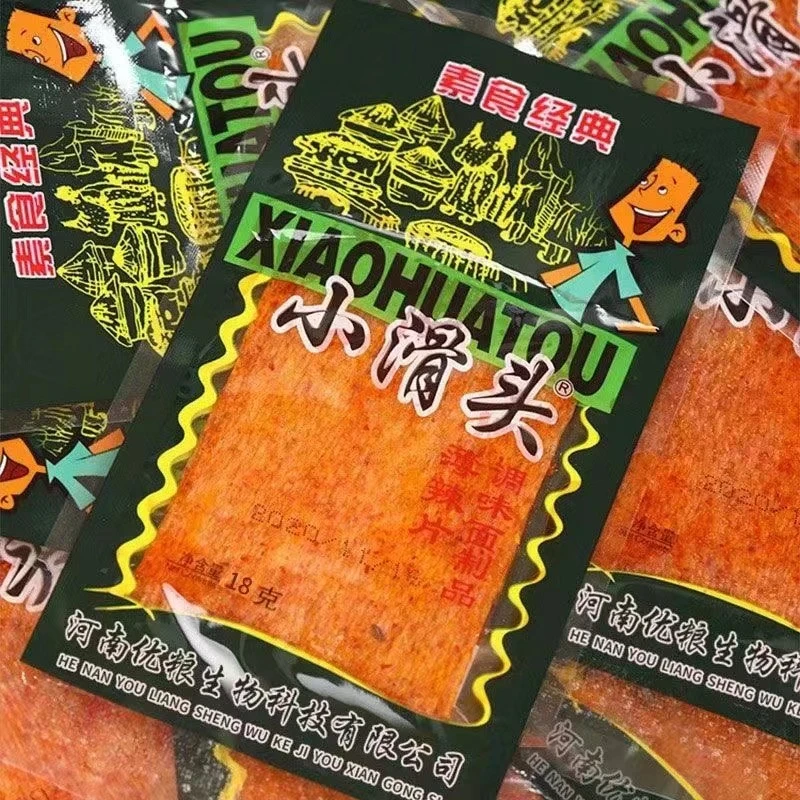 小滑头辣条大辣片8090回忆儿时童年怀旧零食麻辣小吃休闲零食食品