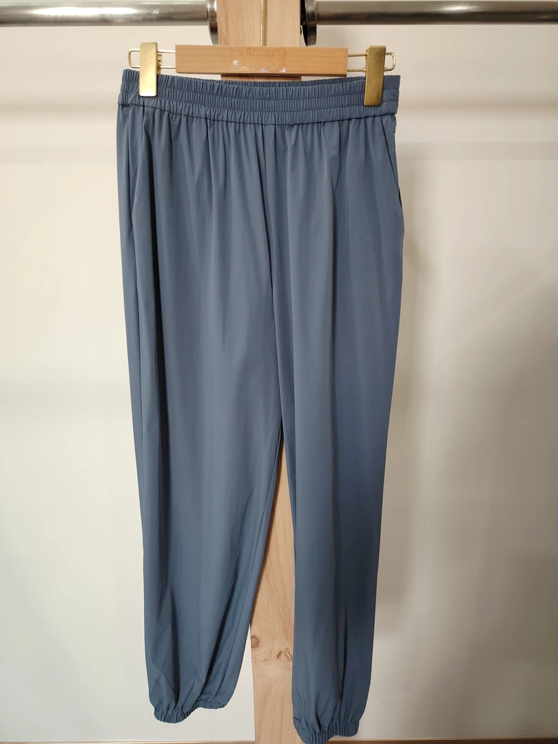 5350-高腰时尚休闲冰丝裤