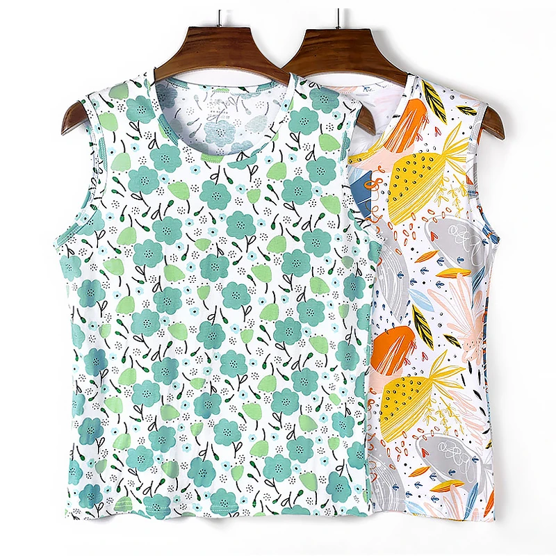 老太太背心女纯棉宽松中老年人奶奶内衣妈妈大码内穿汗衫全棉加肥