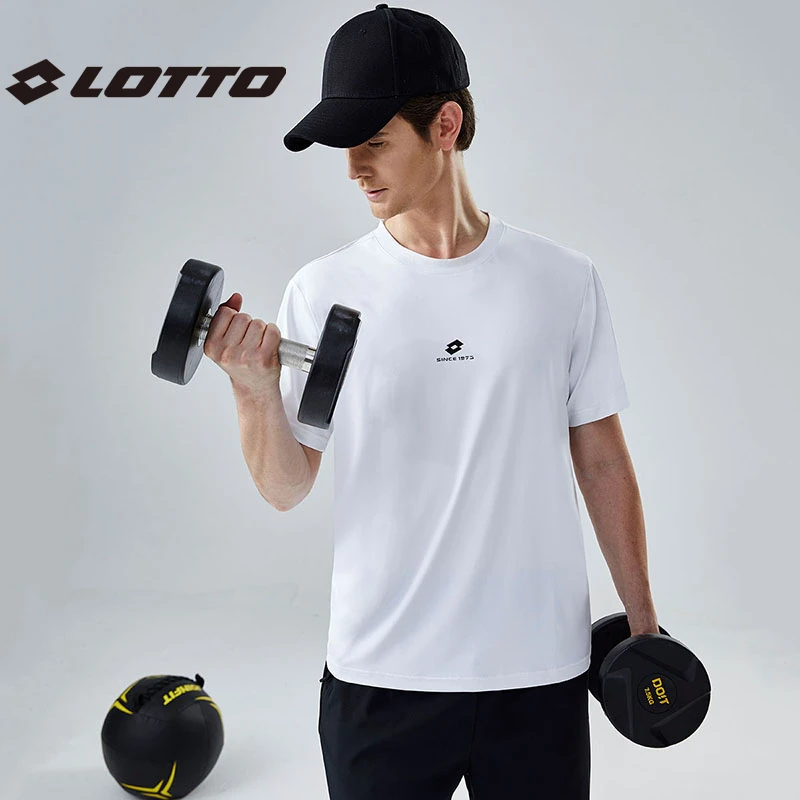 LOTTO/乐途品牌速干T | 达人短袖T恤男2023春季运动宽松透气上衣