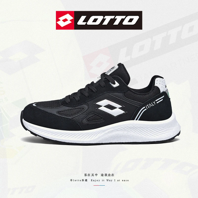 LOTTO/乐途达人【迈陆】新款爆米花跑鞋网面休闲鞋耐磨防滑运动鞋