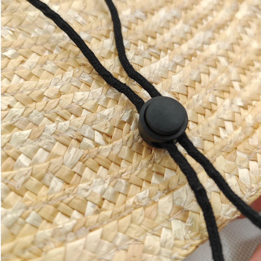 防风绳新款加粗帽子渔夫帽配件挂绳帽绳可调节松紧带子