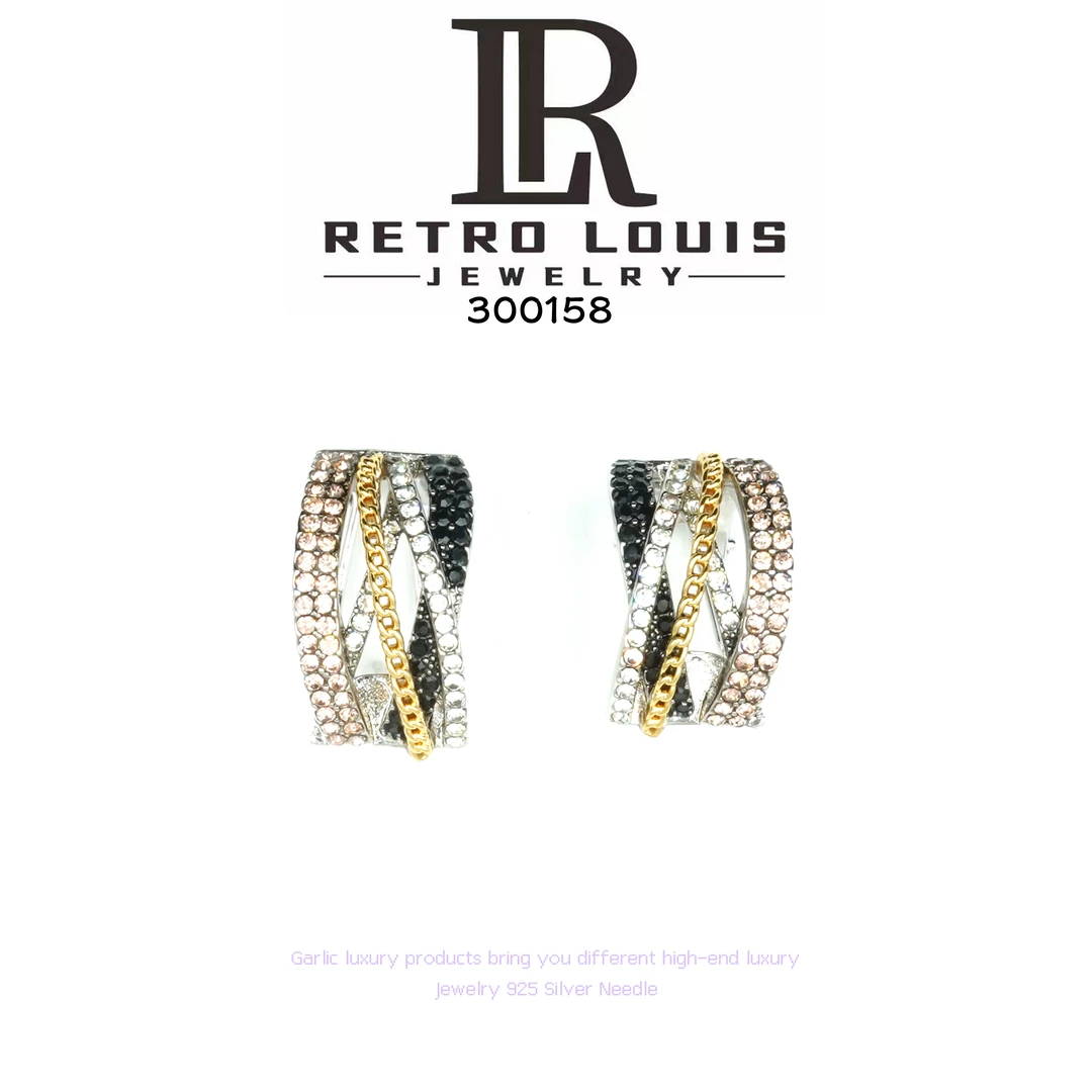 铜合金耳饰 RETRO LOUIS 耳饰~300158