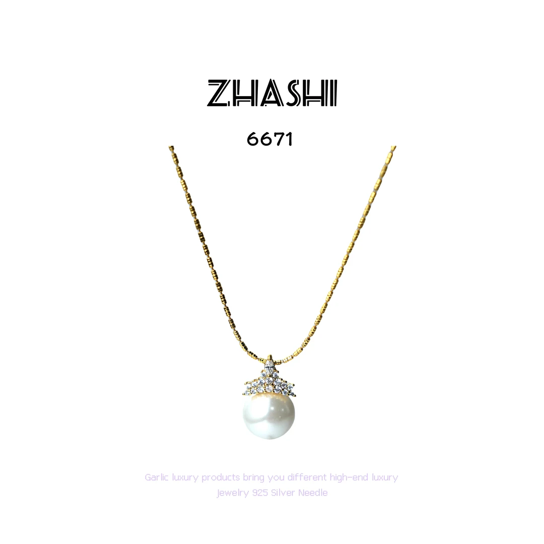 铜合金项链 设计师款项链~6671