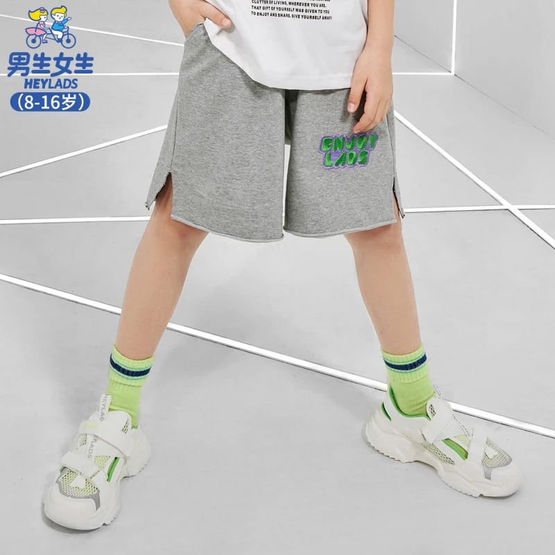 23027夏季时尚男大童中裤休闲裤NPZBJ23027A