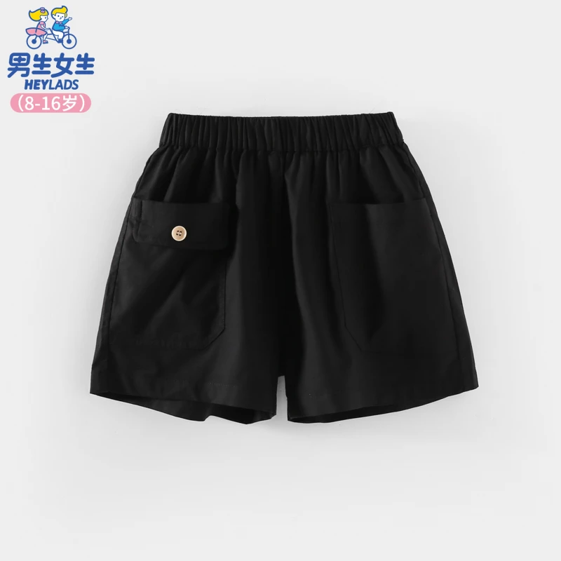 23568夏季宽松女大童百搭短裤休闲裤NPXAJ23568A