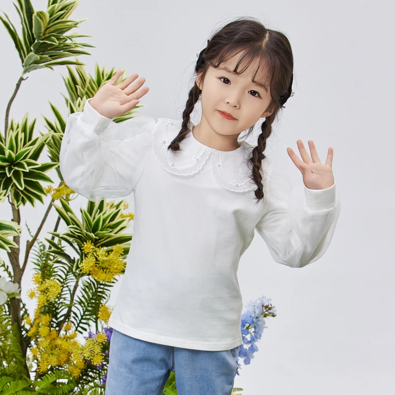 13711女小童长袖T恤NJTDJ13711A