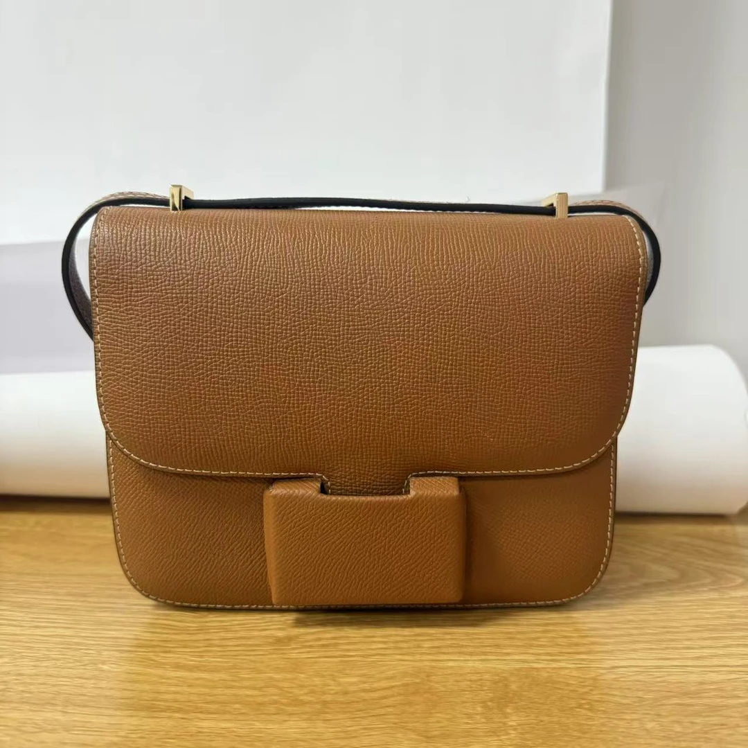 TUS【S级】经典百搭腋下小众时尚女士牛皮单肩斜跨包包女款通勤M10