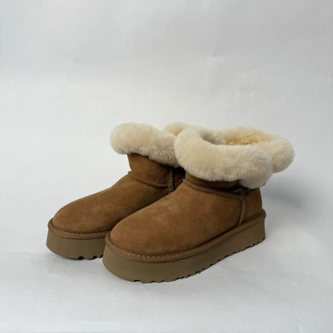 TUS时尚女靴加厚保暖雪地靴M20012