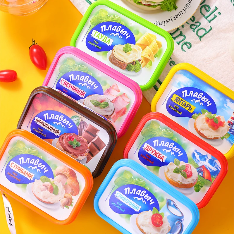 赛百氏进口俄罗斯牛奶奶酪涂抹奶酪原装进口三角西式芝士干酪烘培