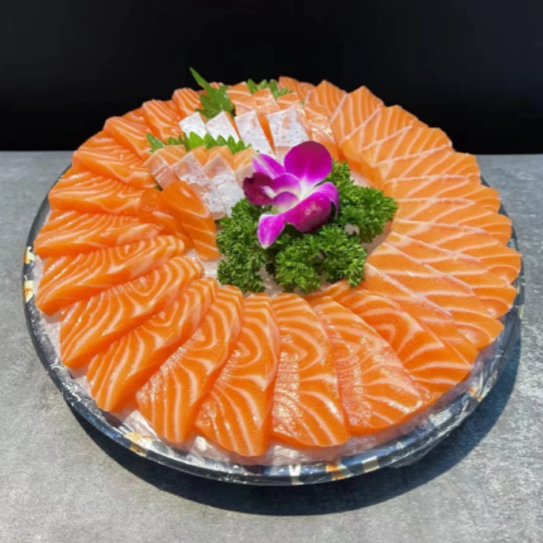 【三文鱼鱼中段】新鲜现切挪威三文鱼500g装