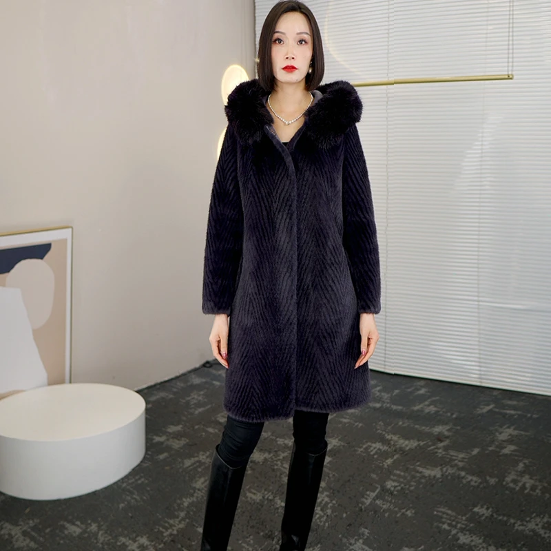 海宁女士外套秋冬新款