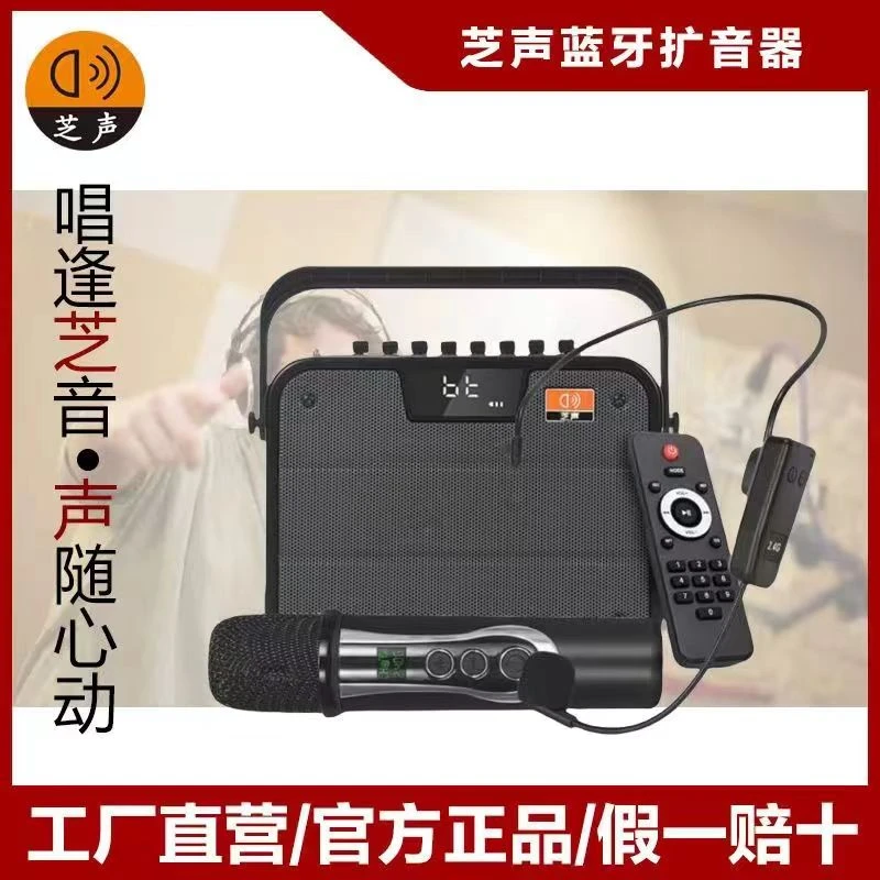 新款蓝牙音箱多功能大音量大功率无线户外音响乐器拾音k歌录音用