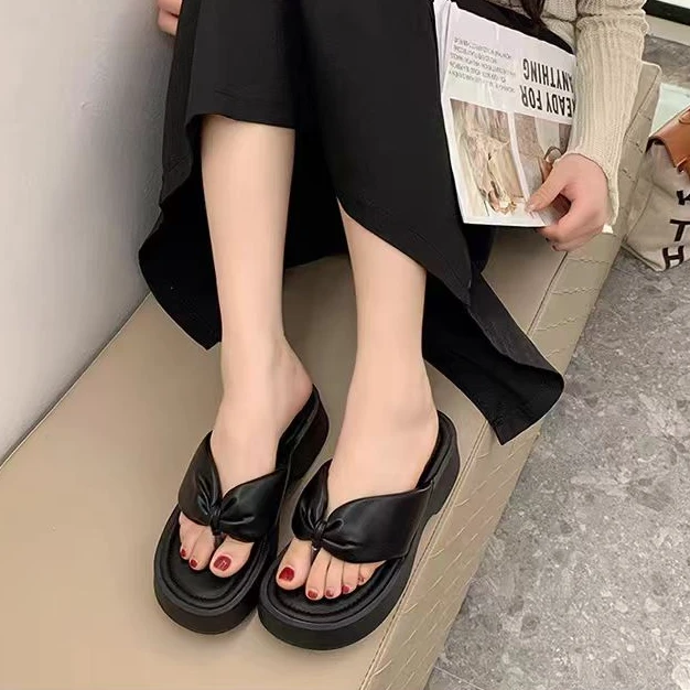 鞋女新款夏季外穿时尚平底低跟配裙子凉拖鞋32915