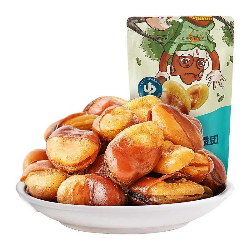 【三只松鼠】兰花豆110g零食坚果炒货蚕豆牛肉味即食豆子包邮