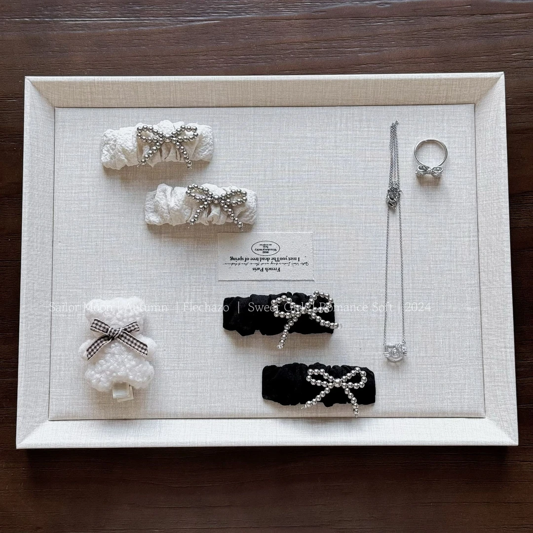 妖精的美美 周边饰品帽子小香风发夹