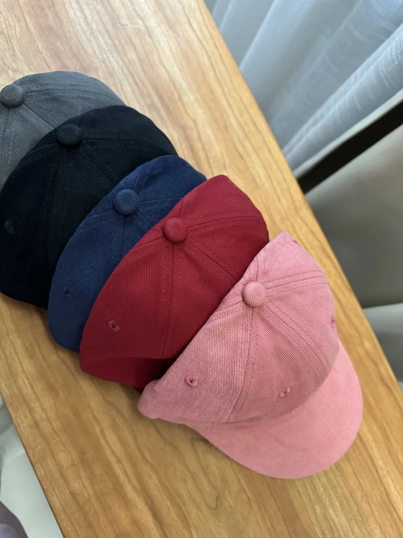 miss muzi｜“搭配神器”（男女款）复古刺绣logo棒球帽子（NO退换）