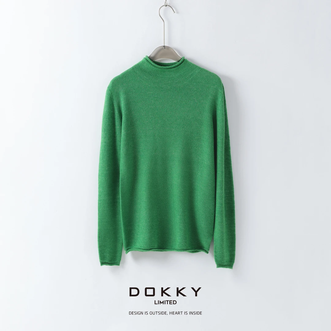 【限量尖货.2.0雪融衫.紫标】DOKKY天丝羊毛山羊绒.丰盈软糯|针织衫