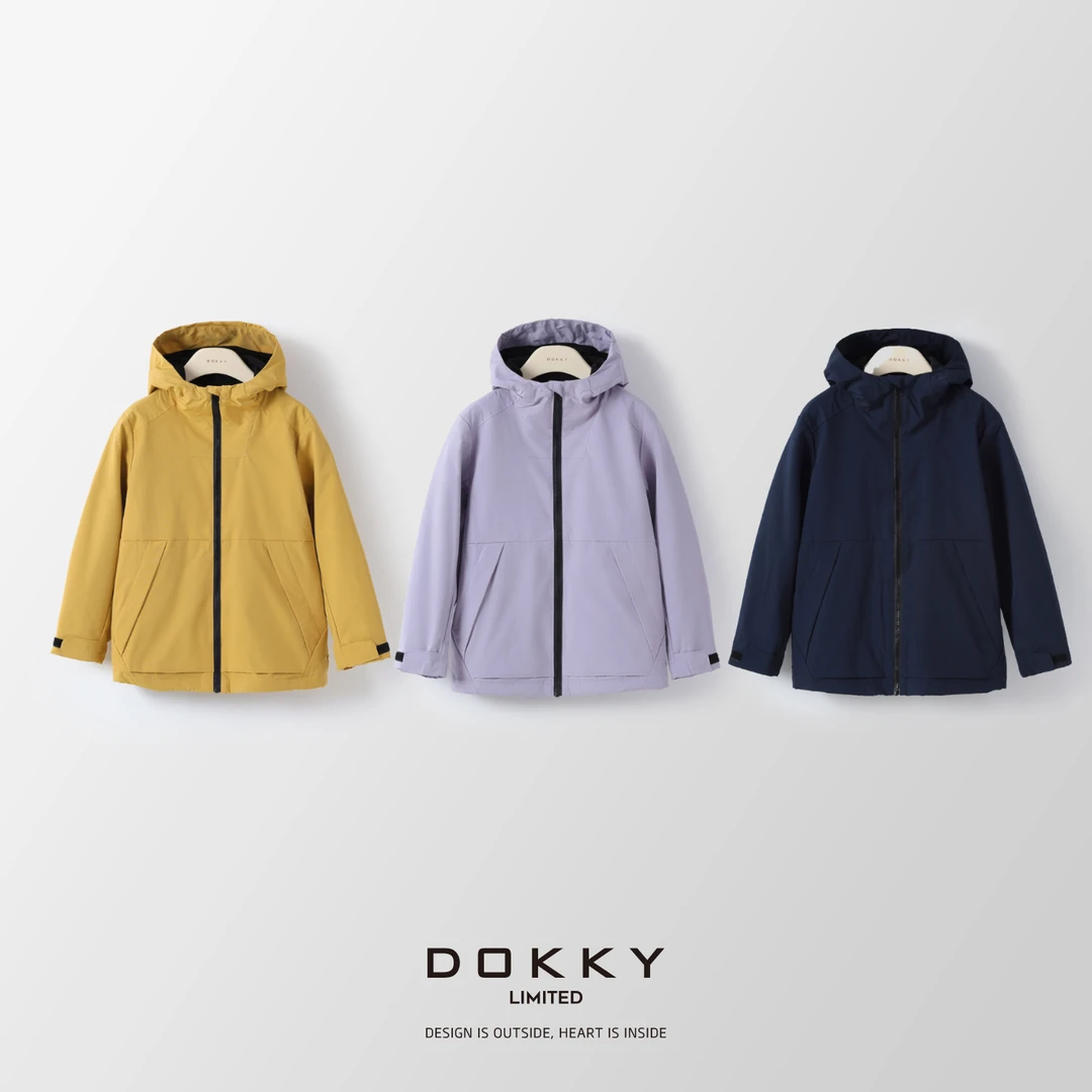 【童装·山系酷宝贝】DOKKY超五防.保暖透气|男女儿童.二合一冲锋衣