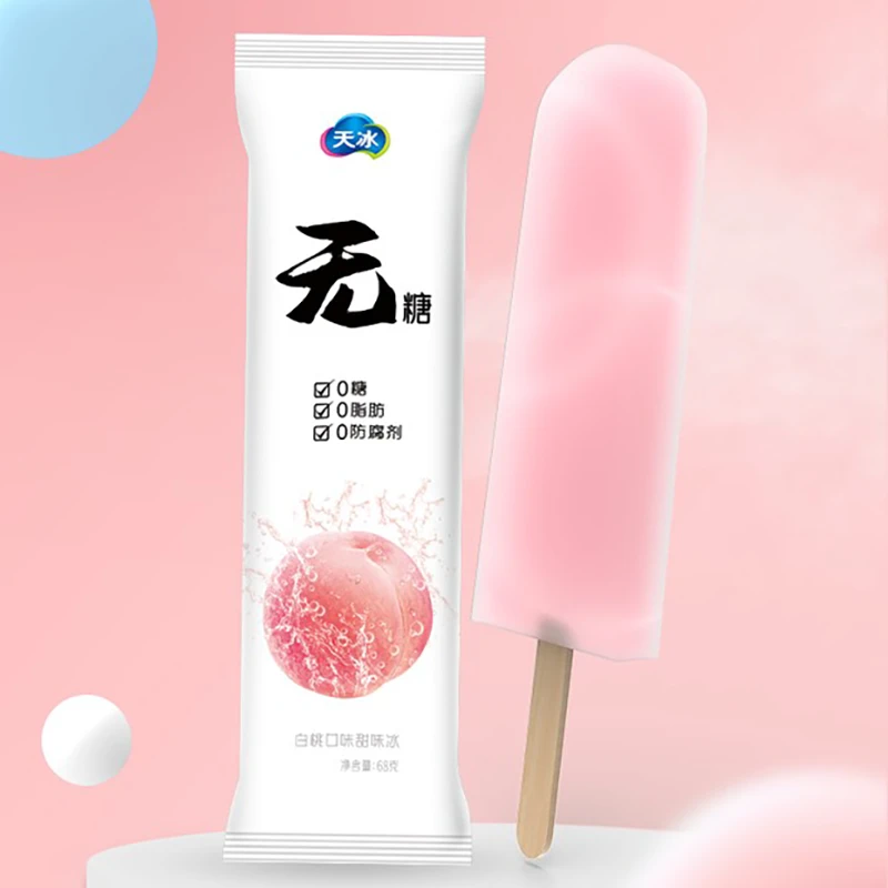 天冰无糖白桃口味甜味冰30支装
