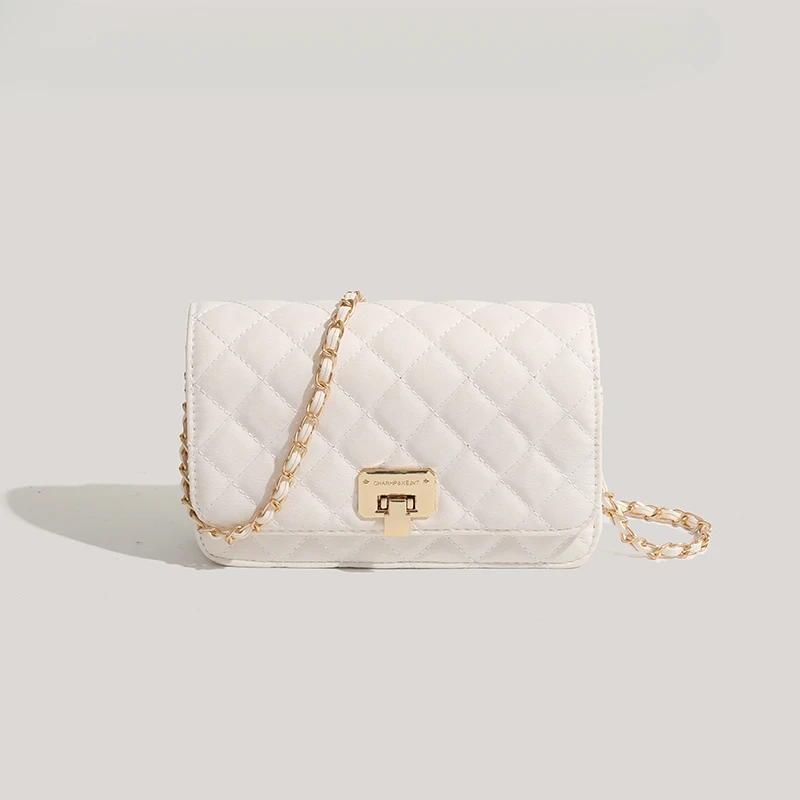 CHEVIOS&KOIRH菱格包女春夏小香风链条包单肩斜挎包送女生时尚包