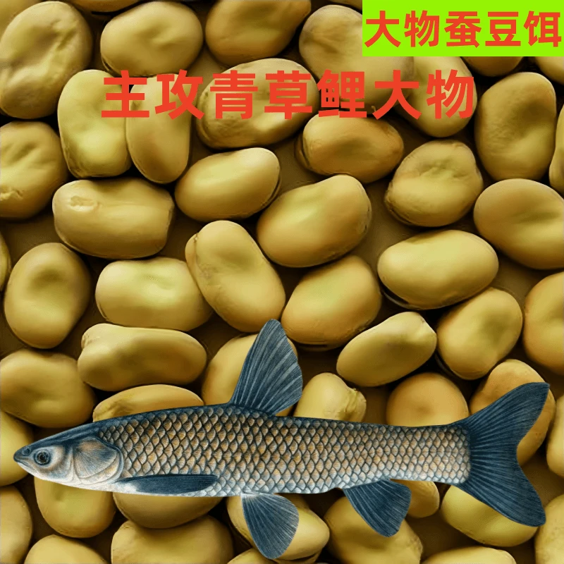 寻青绝青草鲤鱼蚕豆玉米打窝挂钩通用大物鱼饵快速诱鱼垂钓使用