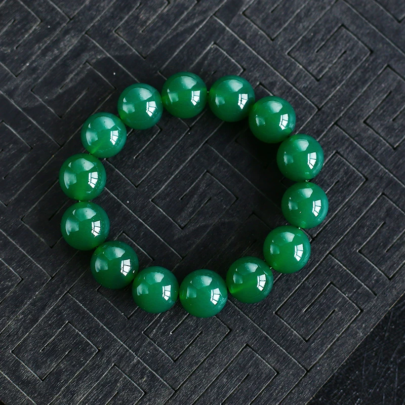 【柏嘉珠宝】精美时尚气质玉石手串玉石【带证书+礼盒】（JS22675）玛瑙